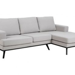 Sofa góc Norwich vải Malmo màu xám nhạt 1