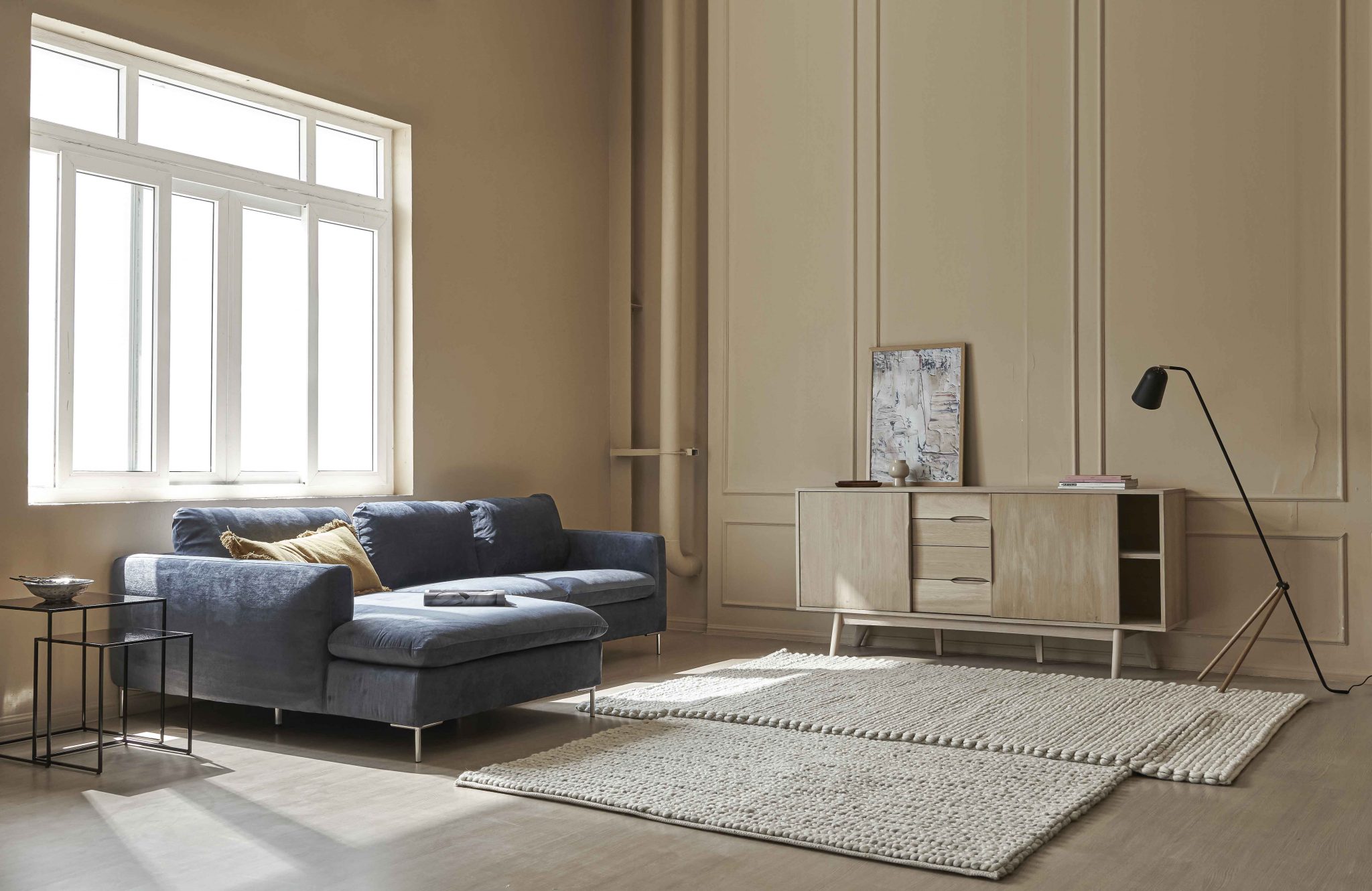 Sofa góc Talida vải
