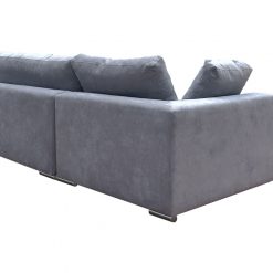 Sofa góc trái Amery vải Holly màu xám 830000331 3