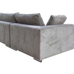 Sofa Amery góc phải vải wind màu be 830000333 3