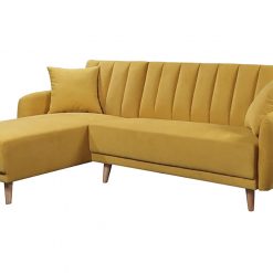 Sofa góc trái Bellemont màu vàng 2