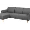 Sofa góc trái Ditte màu xám 1