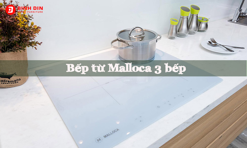 Bếp từ Malloca 3 bếp - Trợ thủ đắc lực cho người nội trợ 1 Bếp từ Malloca chính hãng chất lượng