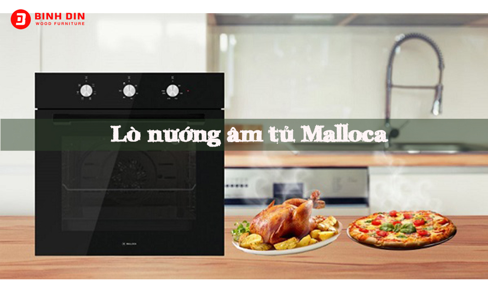 Lò nướng âm tủ Malloca khuyến mại 15%, bảo hành 5 năm 1 lo nuong am tu malloca