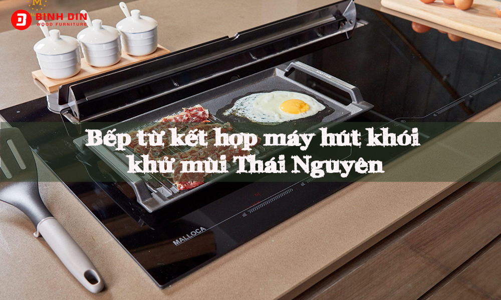 Các bếp từ kết hợp máy hút khói khử mùi Thái Nguyên 1 bep tu ket hop may hut khoi khu mui thai nguyen