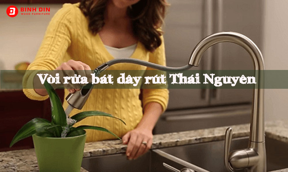 Mua vòi rửa bát dây rút Thái Nguyên ở đâu uy tín? 1 voi rua bat day rut thai nguyen
