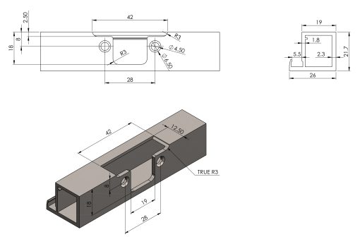 7454002 with cut out dimensions new hinge scaled